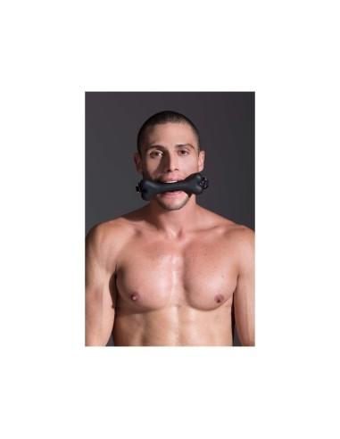 Bad Bone - B | Plastic Head Gag With Black Bone