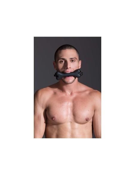 Bad Bone - B | Plastic Head Gag With Black Bone