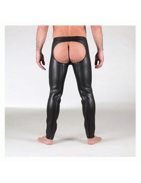 Neo Open Ass Pants Black