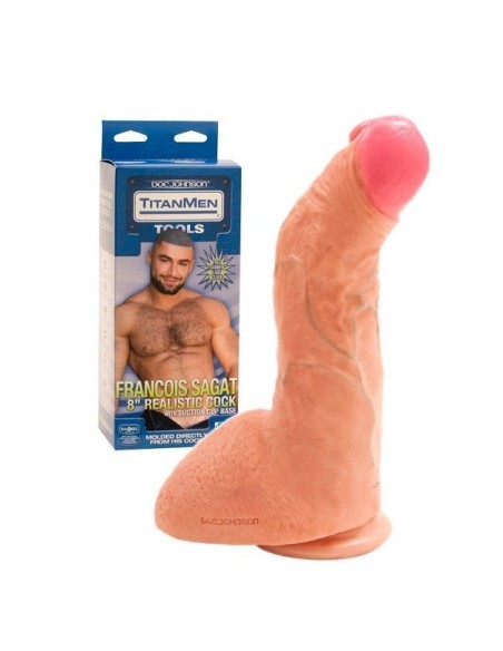 Titanmen - Realistic Cock François Sagat 20.30 cm Titanmen - Realistic Cock François Sagat 20.30 cm