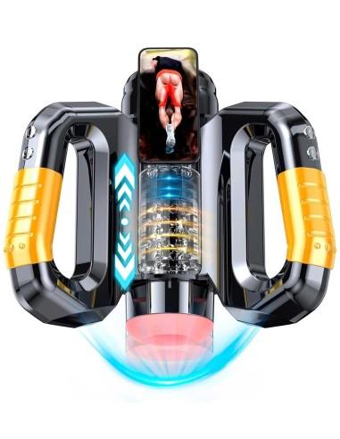 Hercules Automatic Telescopic Rotary Sound Masturbation Cup