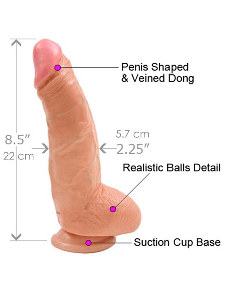 Titanmen - Marco Blaze Realistic Dildo |Doc Johnson| 22 cm / 8.5"