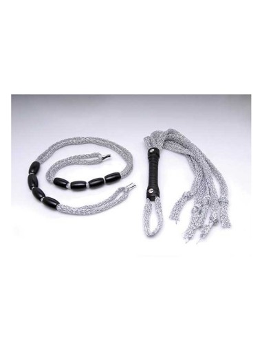 Gold Beaded Rope & Whip 