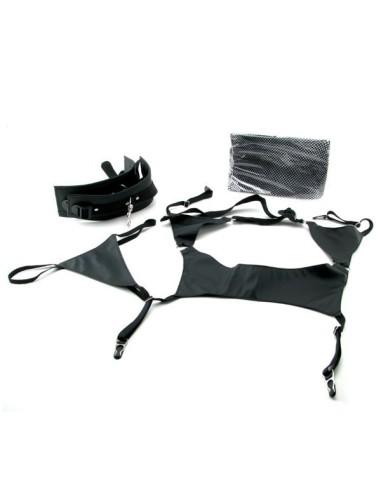 Bondage Garter Belt Set