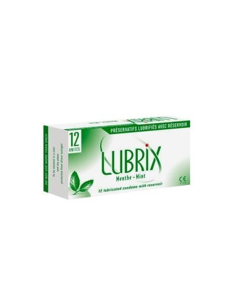 Préservatif Lubrix Menthol 12 Unités Préservatif Lubrix Menthol 12 Unités