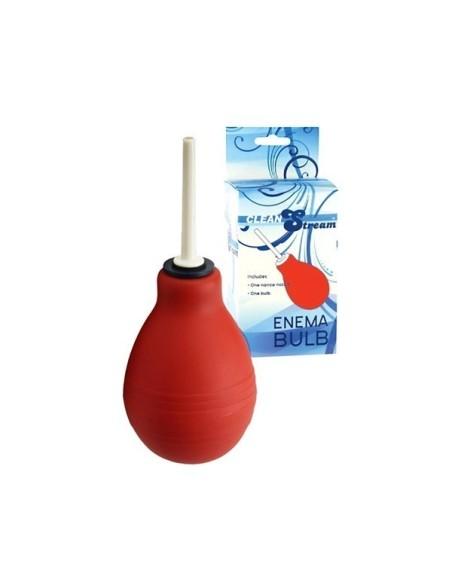 CleanStream - Enema Bulb - Red