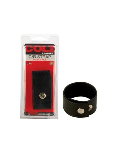 Colt Double Wide Leather Strap