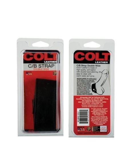 Colt Double Wide Leather Strap