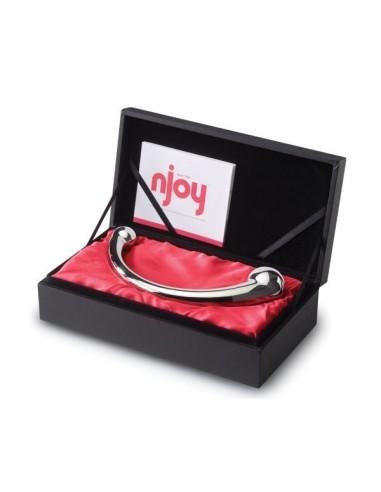 Steel + Glass Anal Toys NJOY Pure Wand