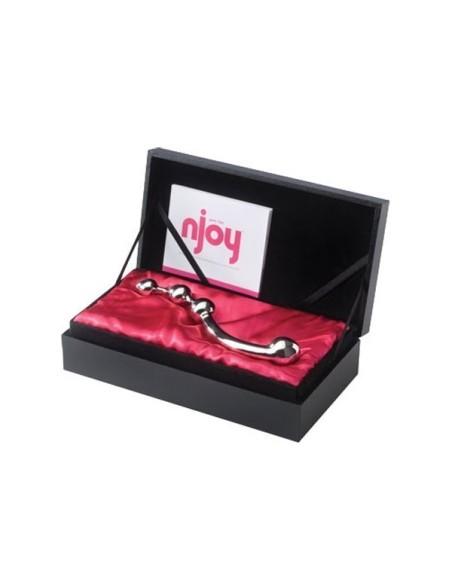Steel + Glass Anal Toys NJOY Fun Wand Steel + Glass Anal Toys NJOY Fun Wand
