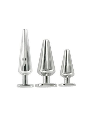 Stainless Steel Butt Plug - Large