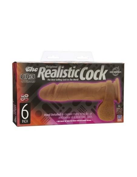 The Realistic Cock Ur3 Brown 15.20 Cm (5.99") The Realistic Cock Ur3 Brown 15.20 Cm (5.99")