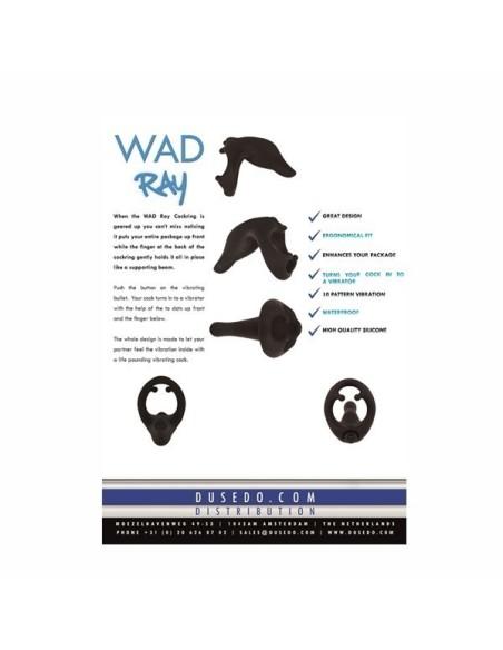 Wad Ray 10-Function Vibrating Cockring